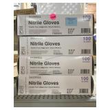 5 Boxes Daxwell Nitrile Gloves. 100 per box