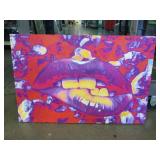 Pop Art-Style Canvas Print featuring Oversized