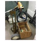 Custom cowboy Action Shooting Cart, approx 36in