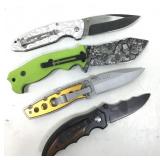 4 Pocket Knives