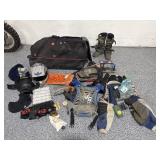 Large Cargo bag with Motorcycle Accessories,