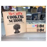 3 McCalls Cooking School Binders W/Recipes