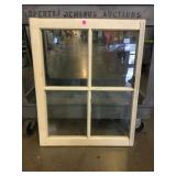Vintage Four pane Window Frame. Approx 30 x 24.