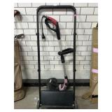 Craftsman electric weed wacker and Manual push