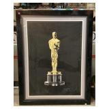 Neil Loeb serigraph on canvas Oscar Award, approx