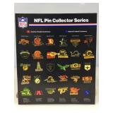 Vintage nfl football pin set