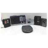 Portable Cassette players, Radio, CD Player and