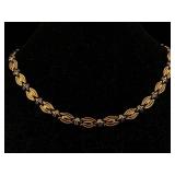 14k Gold Necklace, Tw 27.6g, Sz 16in Long,