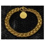 18k Gold Bracelet, Tw 48g, Sz 6ï¿½in Long,