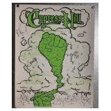 Signed Cypress Hill Concert Style Poster with