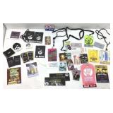 VIP and Backstage Passes for various shows and