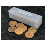 Roll Of Uncirculated 1960-d Pennies