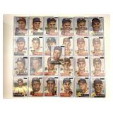 1953 topps baseball card lot