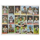 1954 bowman baseball card lot