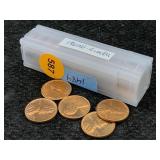 Roll Of Uncirculated 1960-d Pennies
