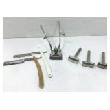 Vtg Straight Razors and Hair Clippers