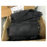 Black curtains & Black Hangers