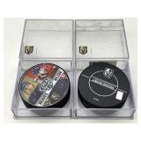 Vegas golden knights pucks