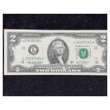 2003 Series A $2 Bill "crisp", Item Number #5