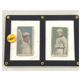 1909-11 t206 tobacco 2 card lot