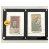 1909-11 t206 tobacco 2 card lot