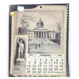 Unused 1894 Advertising Calendar - National Life