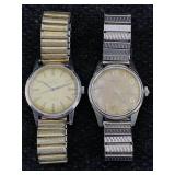 Vtg Elgin & Wyler Wind-up Watches, 17 Jewels, One