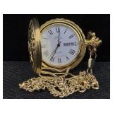 Daniel Steiger Quartz Pocket Watch With Chain, Not