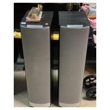 JBL Venue Series Stage speakers, approx 35in tall