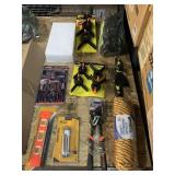 New tool incl. clamps, Allen wrench, clamps,