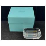 Tiffany And Co. Paper Weight Emerald Cut W/box, Sz