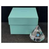 Tiffany And Co. Paper Weight Diamond Cut W/box, Sz