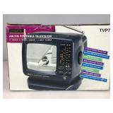 NIB GPX AM/FM Portable TV mod TVP7 - B&W