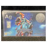 1 Grain Silver Bar .999 Fine Silver