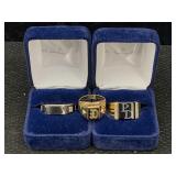 3 Fashion Ring Incl. Dansbury Mint & More, Sz 9 &