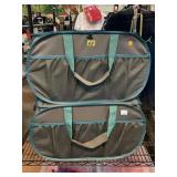 Grey and blue Smart Design bags, approx