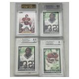 Football card graded lot