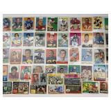 Vintage football card lot
