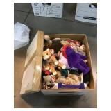 Collection of Ty Beanie Babies w/Cat, Hedgehog