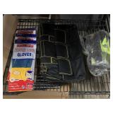 New tool bag w/rubber grip gloves and latex