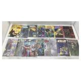Assorted Comic books in binder