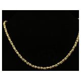 14k Gold Chain Necklace, Tw 32.5g, Sz 21in Long,