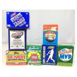Mixed lot of baseball cards sets with stars