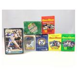 Mixed lot of baseball card sets with stars