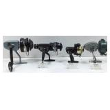 Vtg Fishing Reels - Daiwa, Heddon, South Bend and