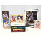 Mixed lot of baseball cards with stars