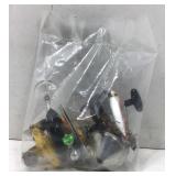 Vtg Zebco Fishing Reel and Jiggers