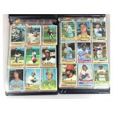 1976 topps baseball set in albums