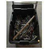 Project Source 16 Gal Flip Top Stacking bin