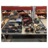 Bauer battery drill, Boschhammer electric and